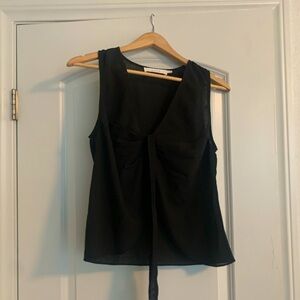 Black Sleeveless Top